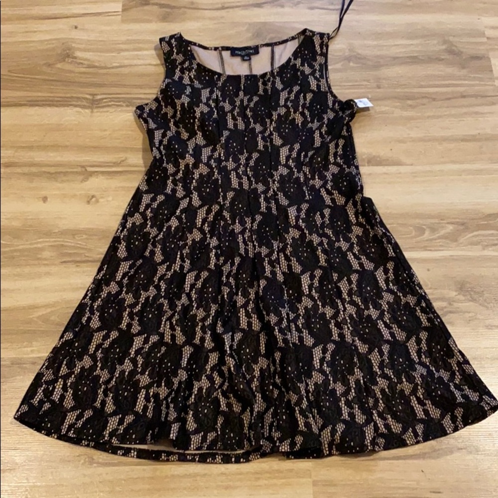 Perceptions Black Lace Dress PL